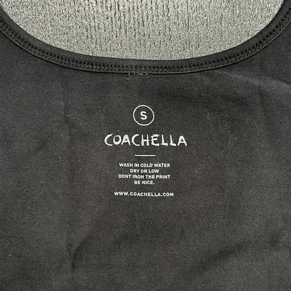Coachella 2014 Tank Top with Artist Design and Artist Lineup - S - Picture 5 of 7